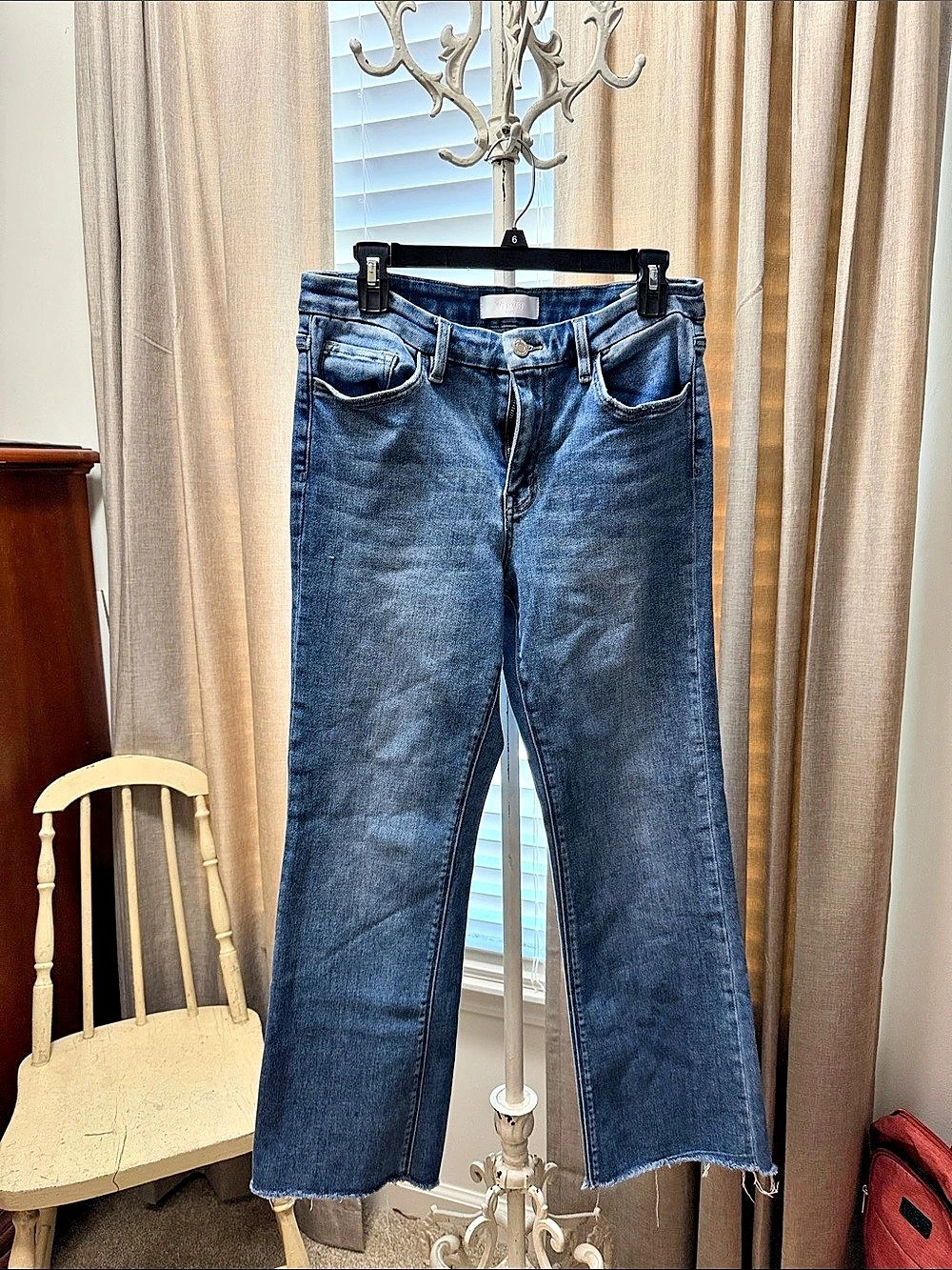 Vervet T6217 Flare Jeans in Blue Waist 31